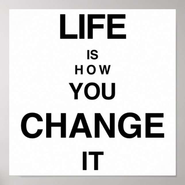 ▀ ▄ █ ▀ ▀ Poster (Vorne)