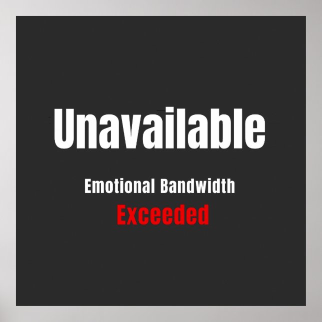 Poster (100cm x 100cm) (Vorne)