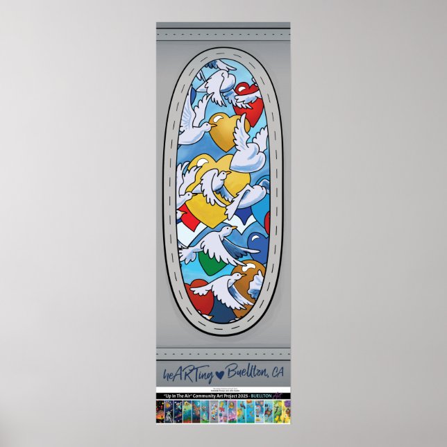 Poster 2025 - Vögel in die Liebe (Vorne)