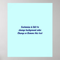 Poster 20" X 24" Leere Bild und Text hinzufügen