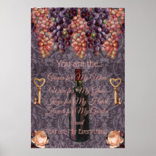 Poster 24" x36" Vintage Love Nr.02