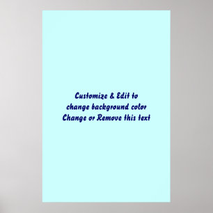 Poster 24" X 36" Leere Bild und Text hinzufügen