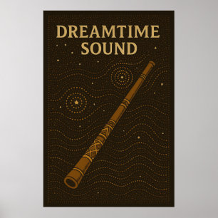 Poster 46, Dreamtime Sound, Vintag Art