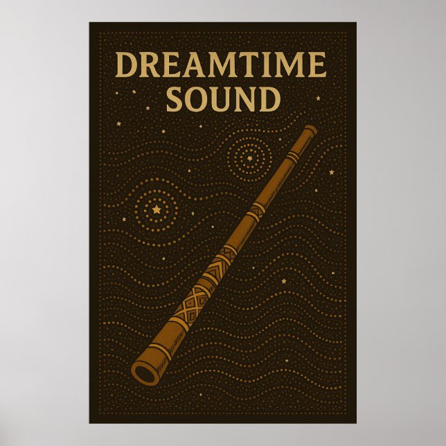 Poster 46, Dreamtime Sound, Vintag Art (Vorne)