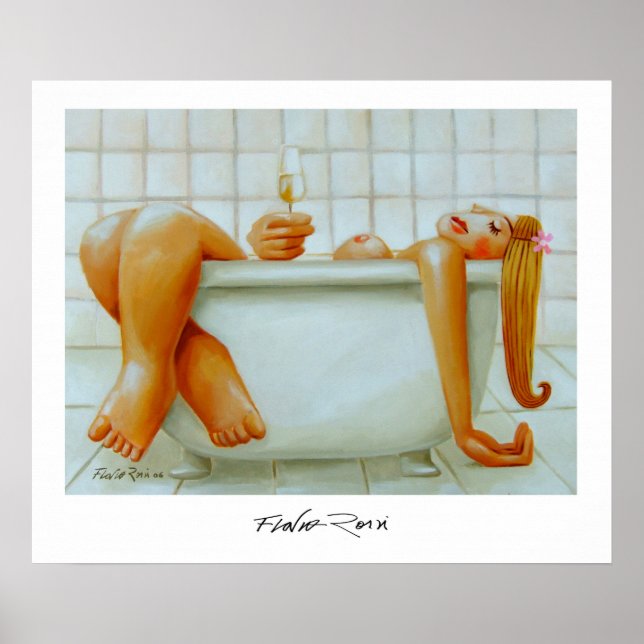Poster 60,96x50,80cm : Champagner (Vorne)