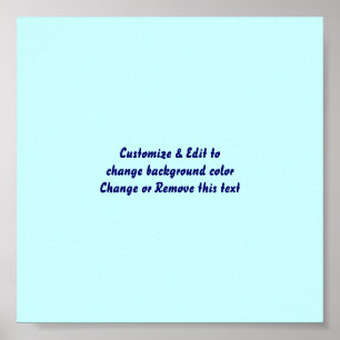 Poster 6" X 6" Leere Bild und Text hinzufügen