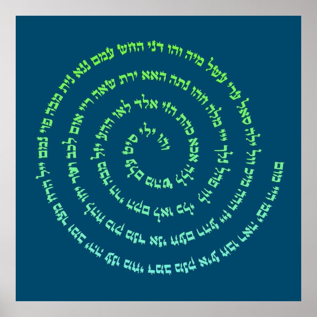 Póster 72 Names of God Poster (Vorne)