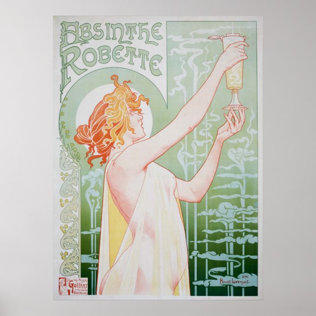 Poster Absinthe Robette (Vorne)