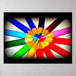 Poster-Abstract-Rainbow Gallery 6 Poster