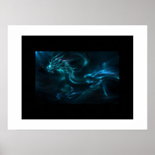 Poster-Abstrakt Art-Dragon Poster