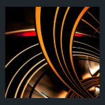 Poster Abstrakt Art Gold Space 2<br><div class="desc">Poster Abstrakt Art Gold Space 2</div>