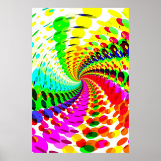 Poster: Abstrakt / Psychedelisch Poster