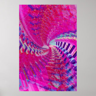 Poster: Abstrakt / Psychedelisch Poster
