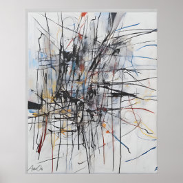 Poster | Abstrakte Kunst | AI-Inhalt