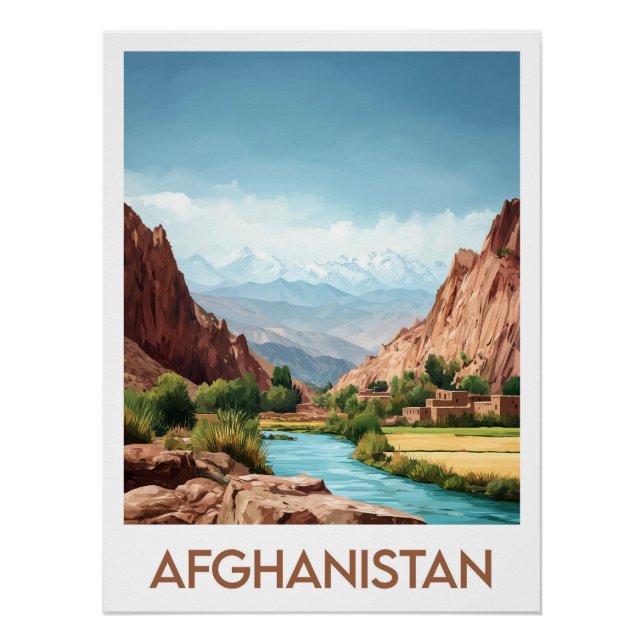 Poster Afghanistan (Vorderseite)