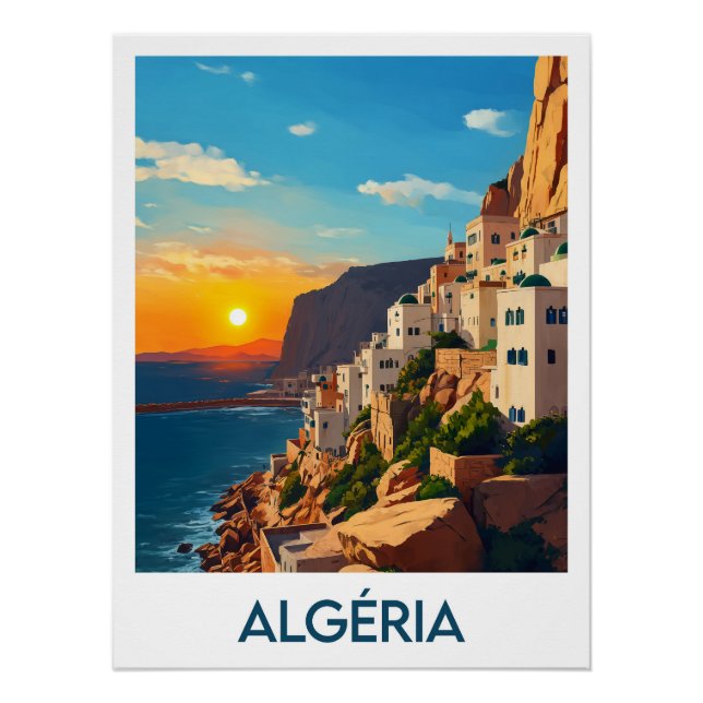 Poster Algeria (Vorderseite)