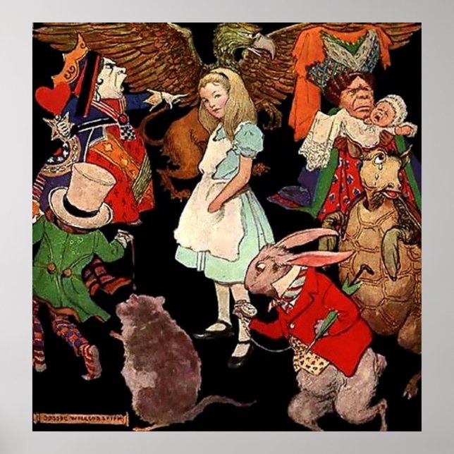 Poster-Alice im Wunderland Poster (Vorne)
