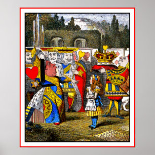 Poster: Alice trifft die Königin des Herzens Poster