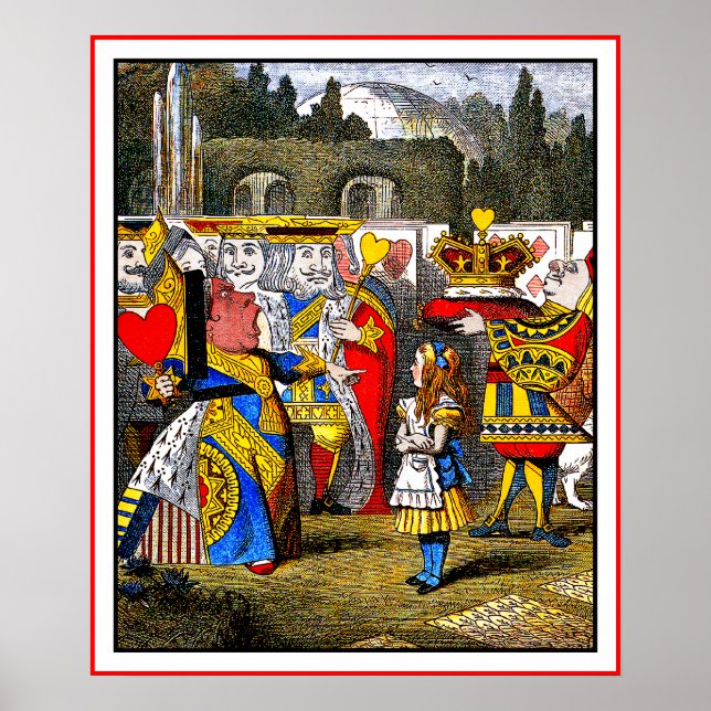 Poster: Alice trifft die Königin des Herzens Poster (Vorne)