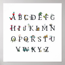 POSTER: ALPHABET CHARTA