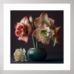 Poster Amaryllis Blume