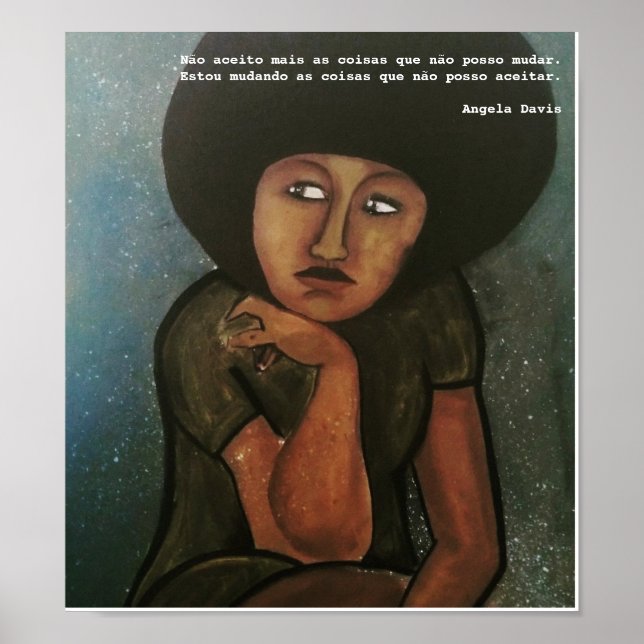 Pôster Angela Davis Poster (Vorne)
