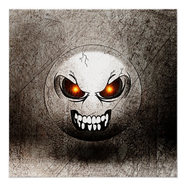 Poster Angermoji Vintage (Vorderseite)