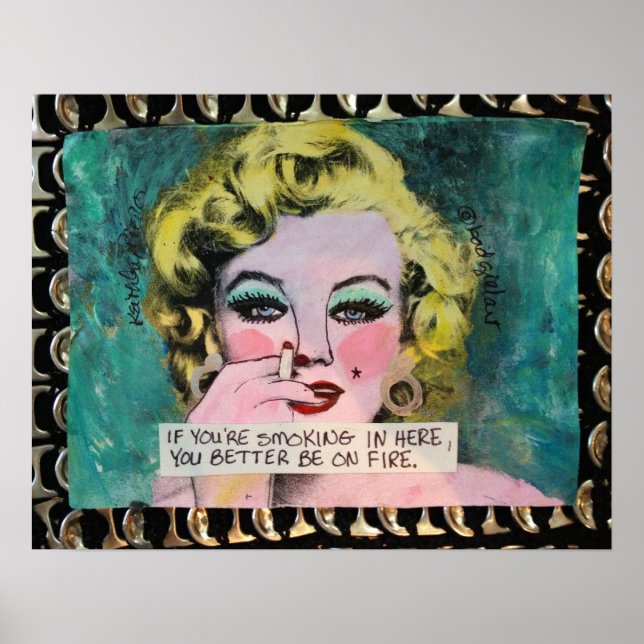 POSTER-ANTI-RAUCHEN POSTER (Vorne)