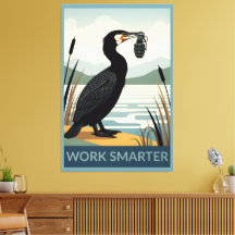 Poster 'Arbeiten Sie schlauer'