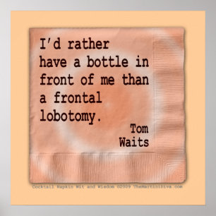 Poster, Art - Frontal Lobotomie Poster