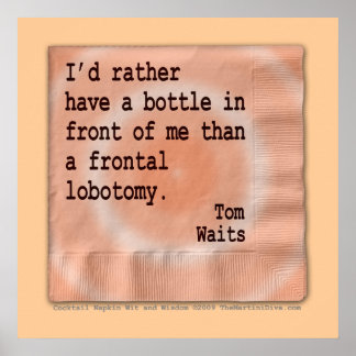 Poster, Art - Frontal Lobotomie Poster