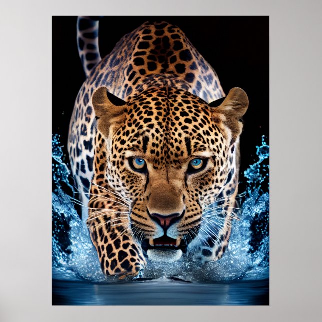 Poster Art Leopard (Vorne)