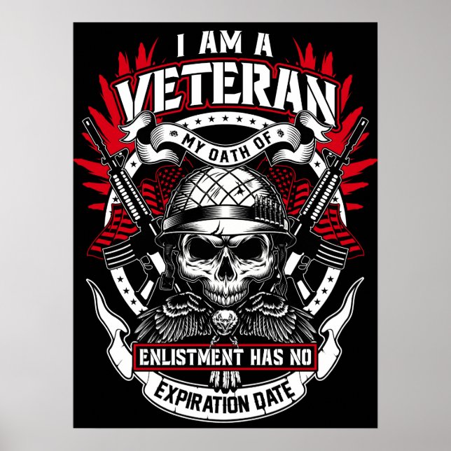 Poster Art Military Veteran (Vorne)