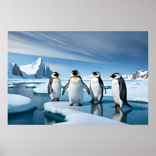 Poster Art Penguins (Vorne)