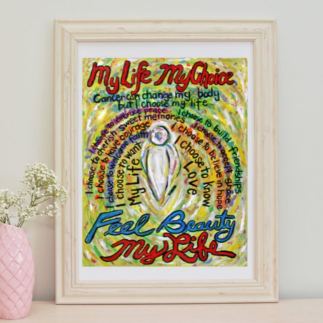 Poster-Art-Prints für Krebs-Gedicht "White Angel" Poster (Von Creator hochgeladen)