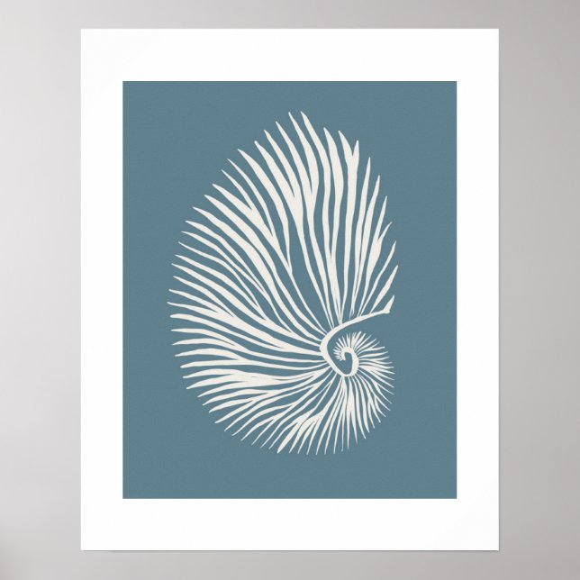 Poster Art Seashell (Vorne)