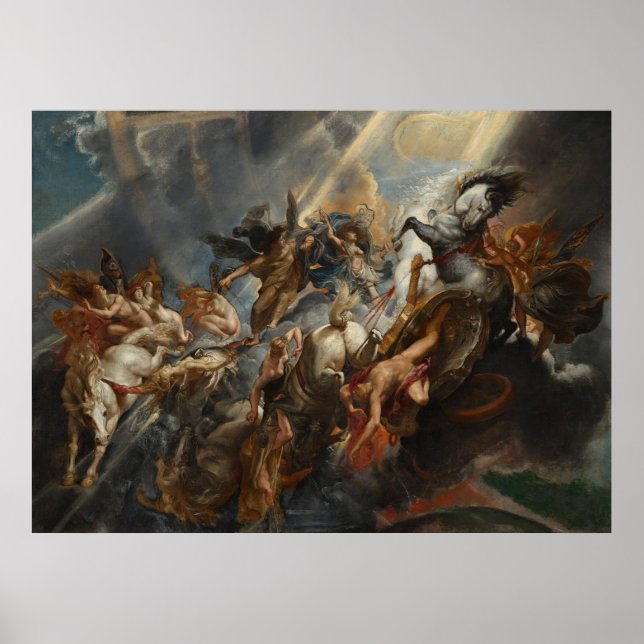 poster, art, the fall of phaeton poster (Vorne)