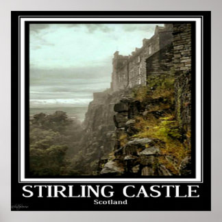 Poster Art von Linda Parsons - Stirling Castle