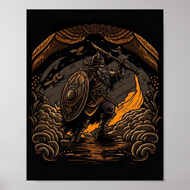 Poster - asgardische Apokalypse (Vorne)