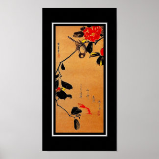 Poster Asian Vintag Art Utagawa Hiroshige, Japan