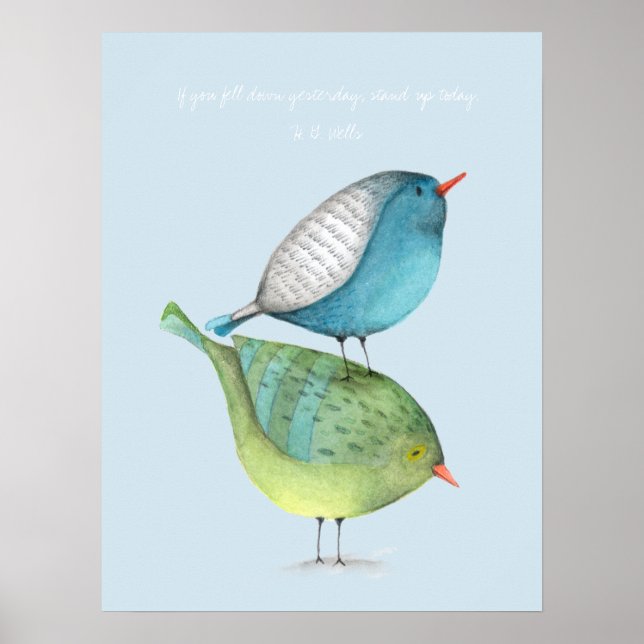 Poster aufstehen (Vorne)