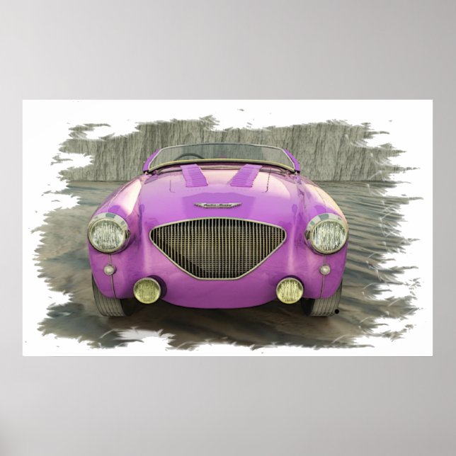 Poster Austin_Healey (Vorne)
