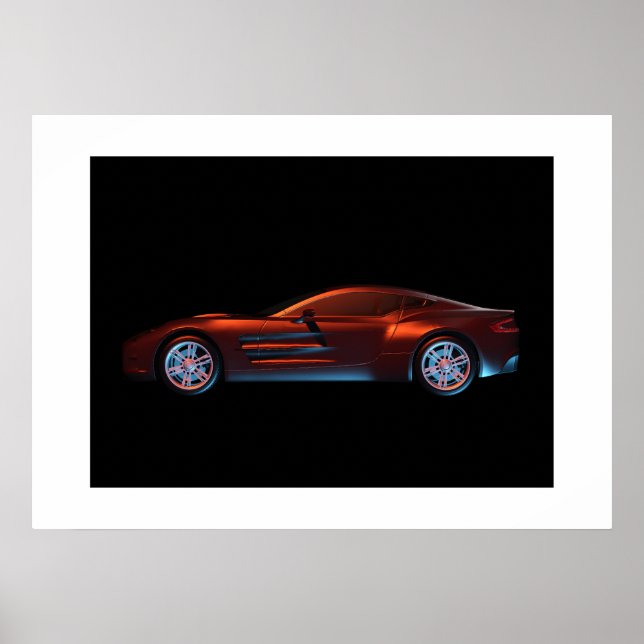 Poster-Auto Poster (Vorne)