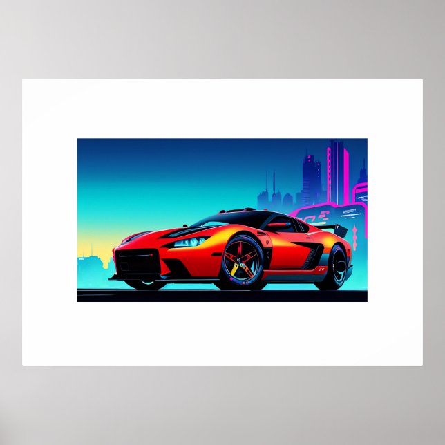 Poster-Auto Poster (Vorne)