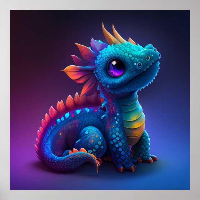 Poster Baby Dragon (Vorne)