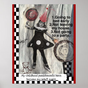 - POSTER Bad Girl Art Poster