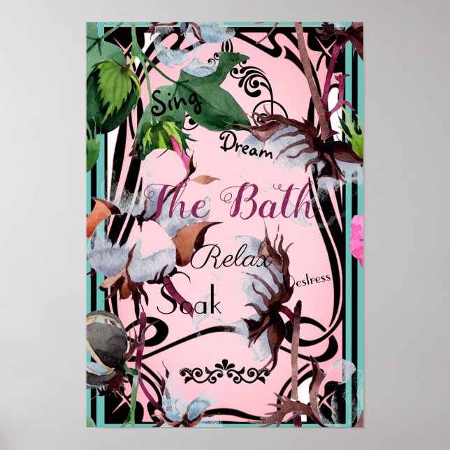 Poster-Bath-Regeln Poster (Vorne)