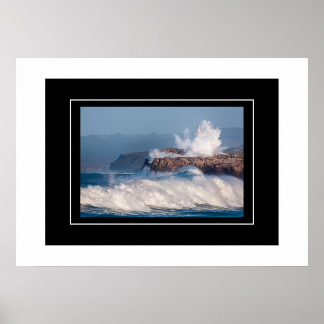 Poster Beach Scene (Vorne)