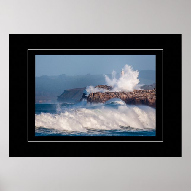 Poster Beach Scene (Vorne)