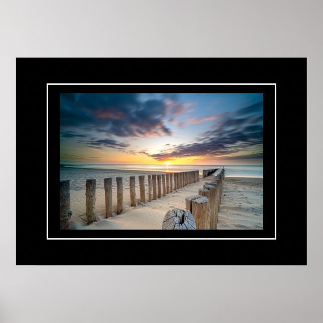 Poster Beach Scene (Vorne)